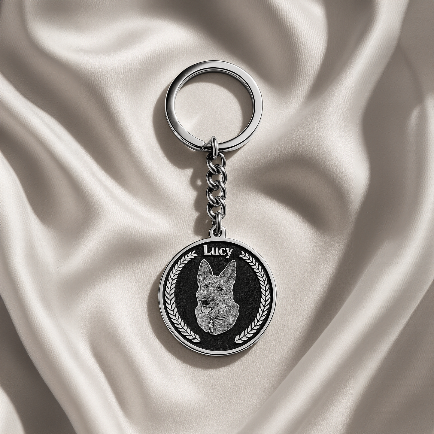 Medallion Keychain