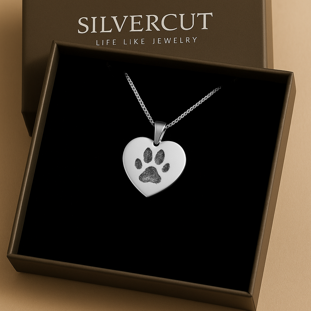 Heart Paw Necklace