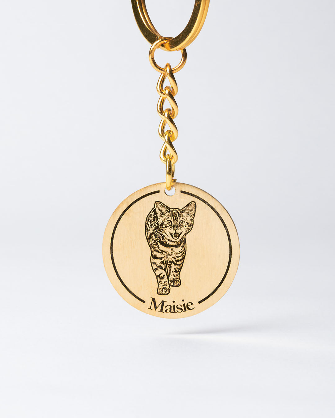 Medallion Keychain
