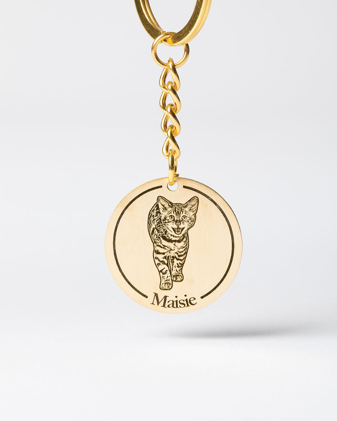 Medallion Keychain
