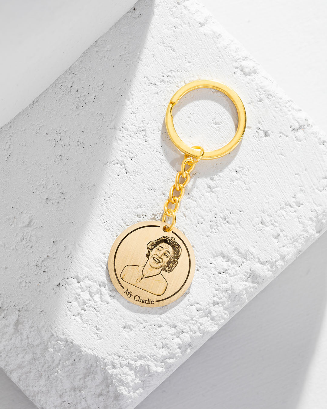 Medallion Keychain