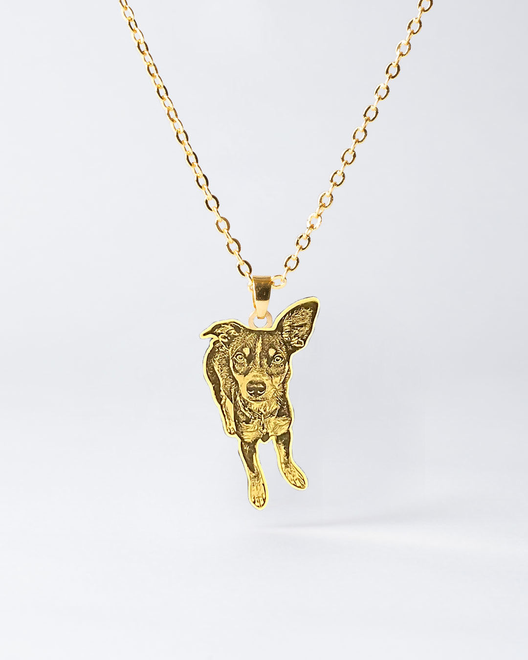 Titanium Custom Dog Tag Necklace - Small