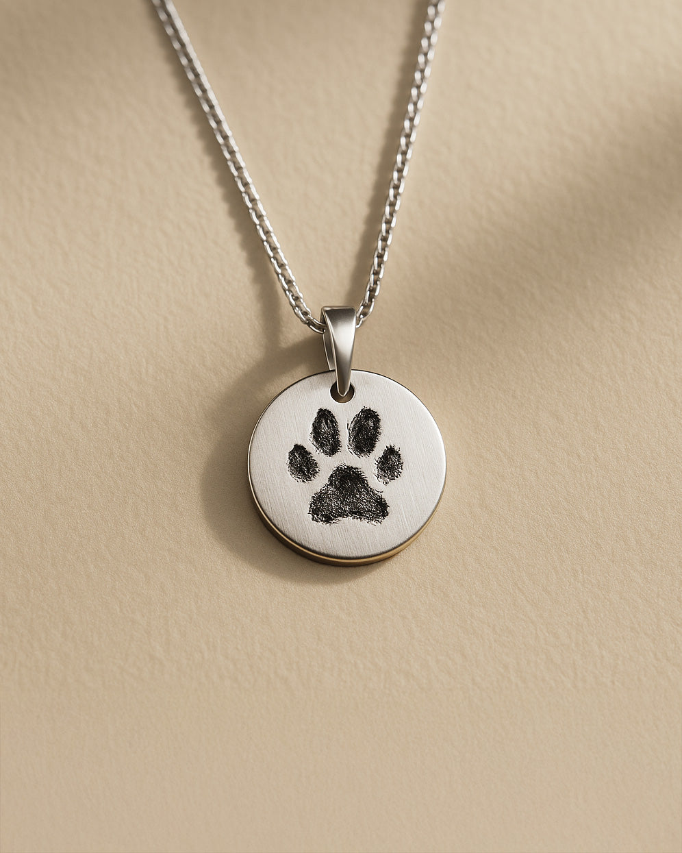 Round Paw Necklace