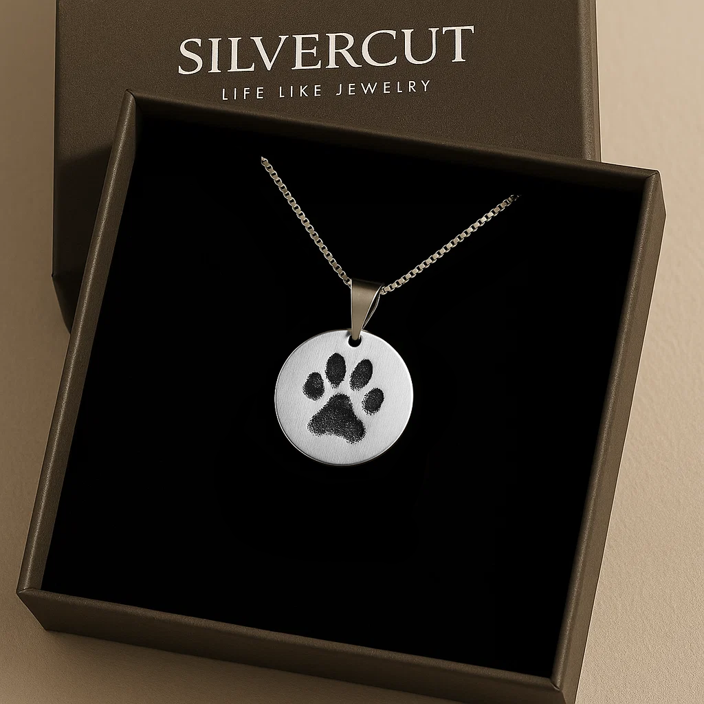 Round Paw Necklace