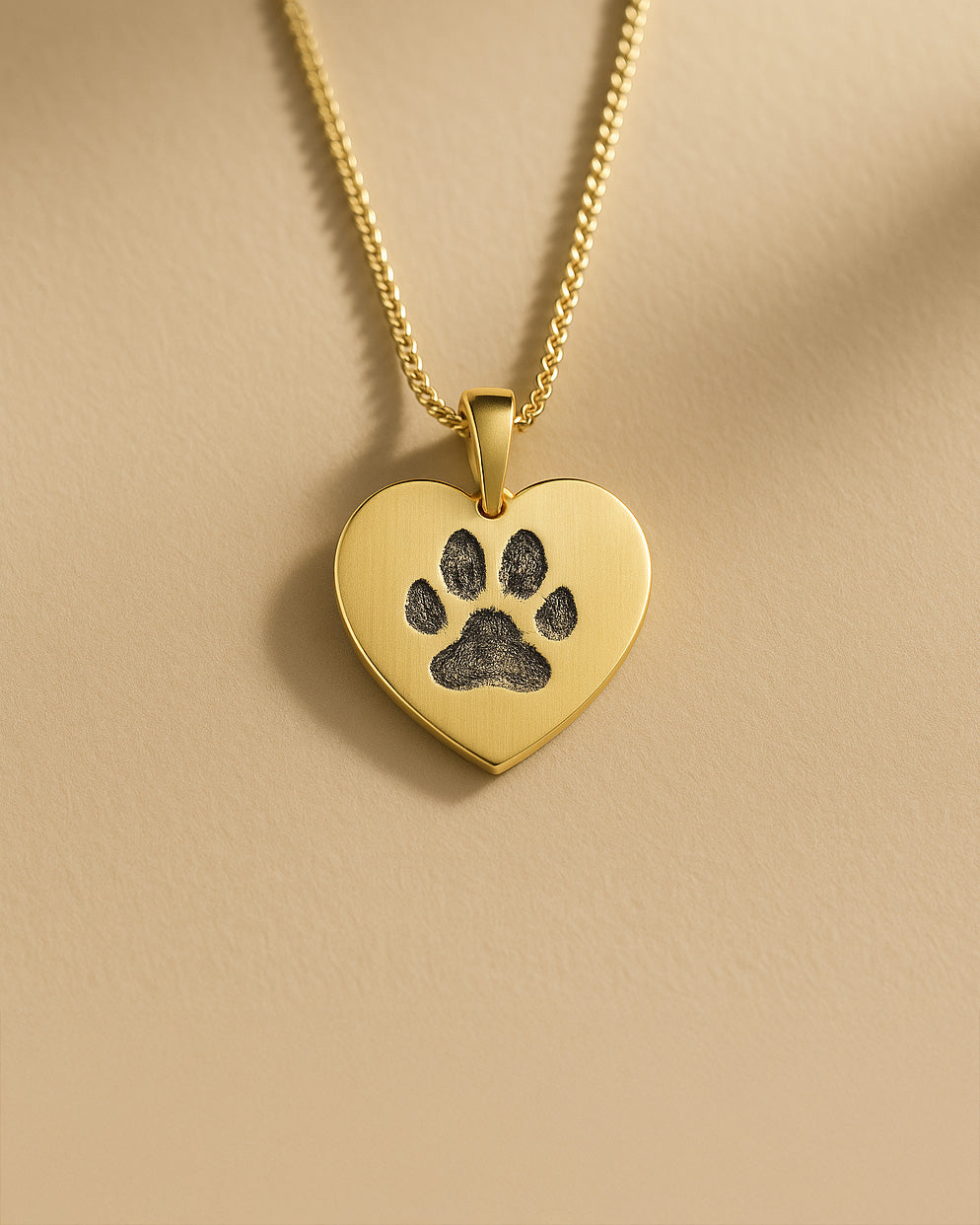 Heart Paw Necklace