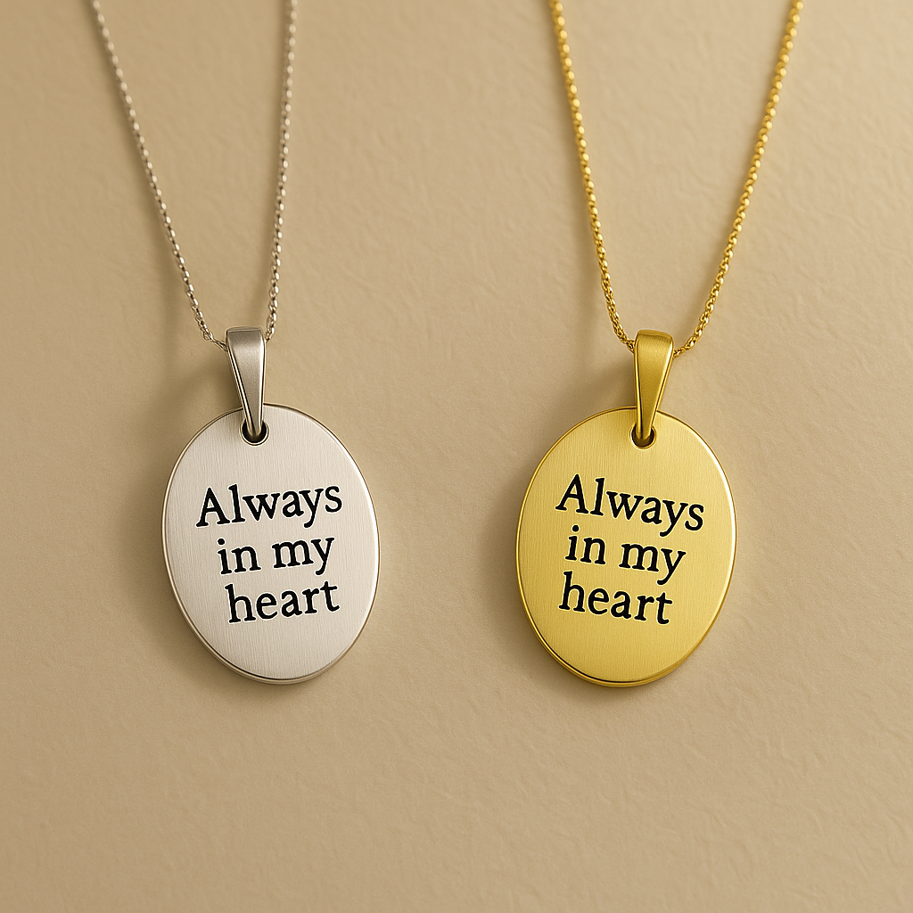 Oval Paw Necklace