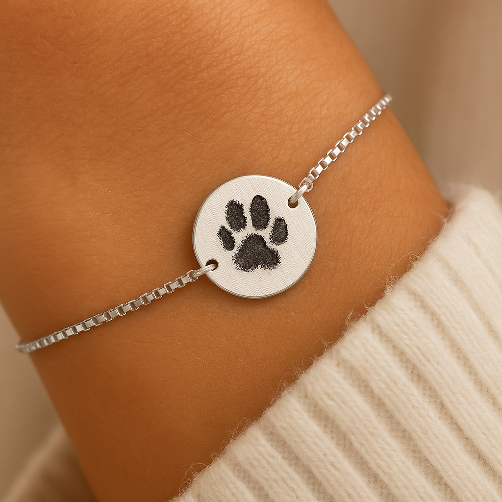 Round Paw Bracelet