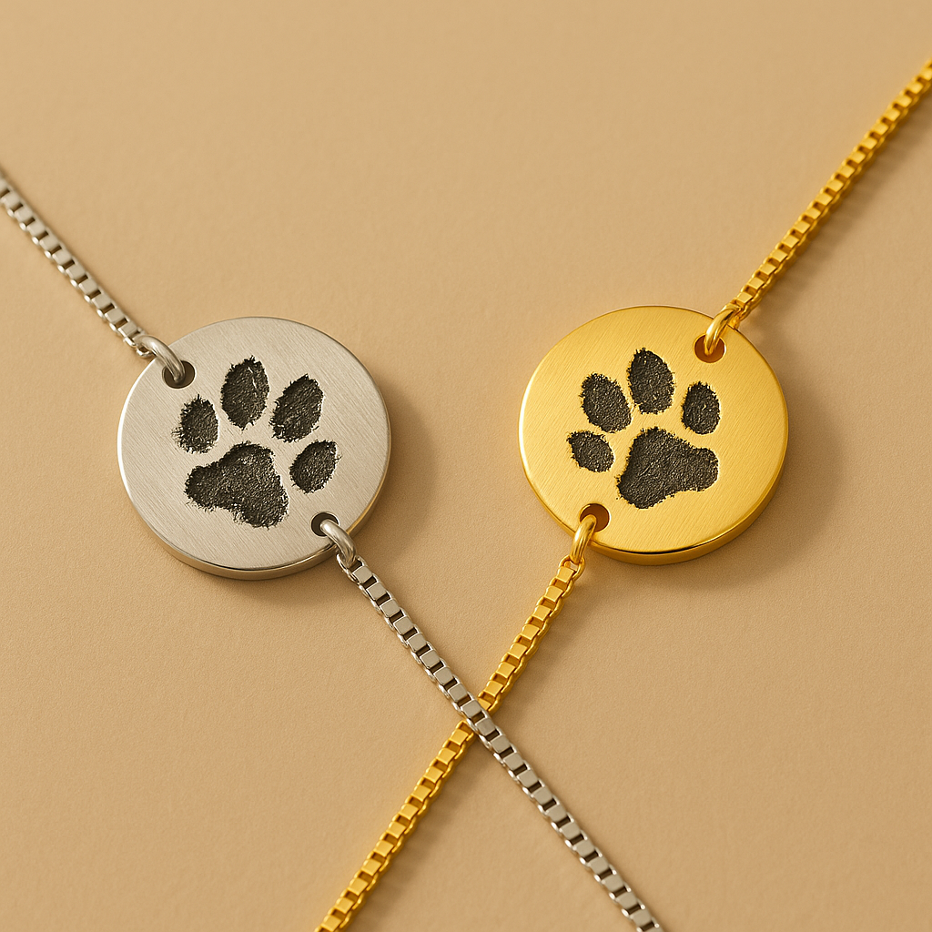 Round Paw Bracelet