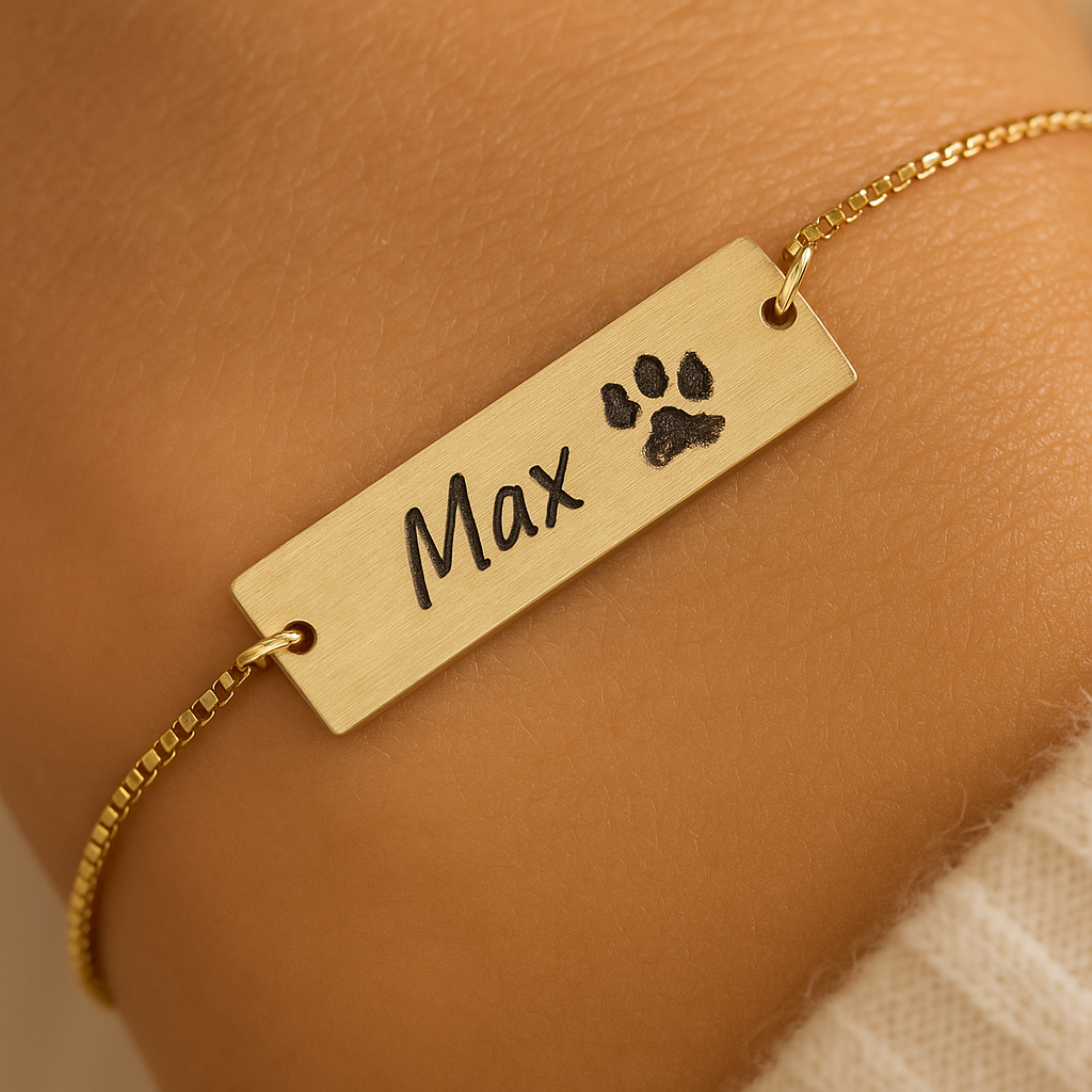 Bar Paw Bracelet