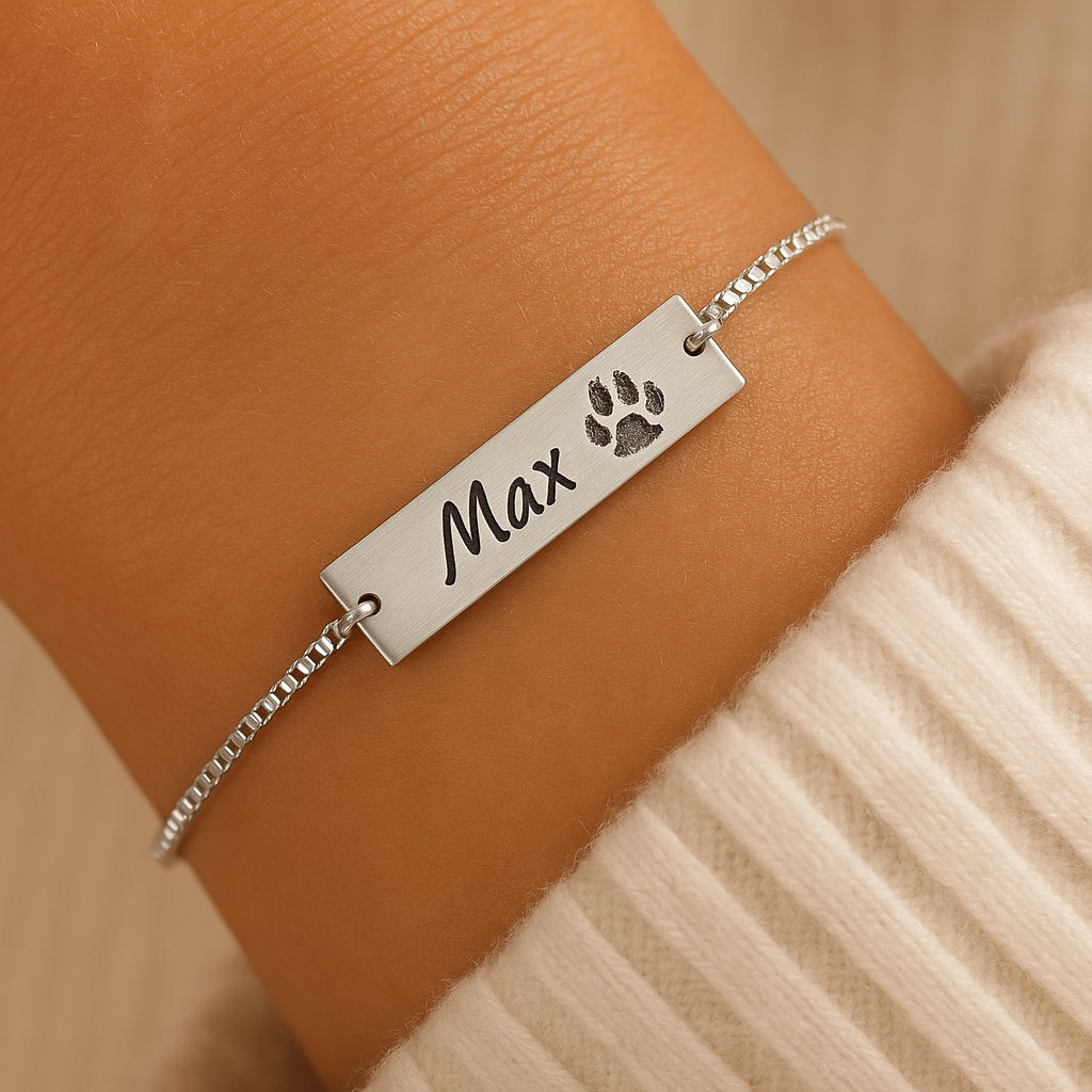 Bar Paw Bracelet