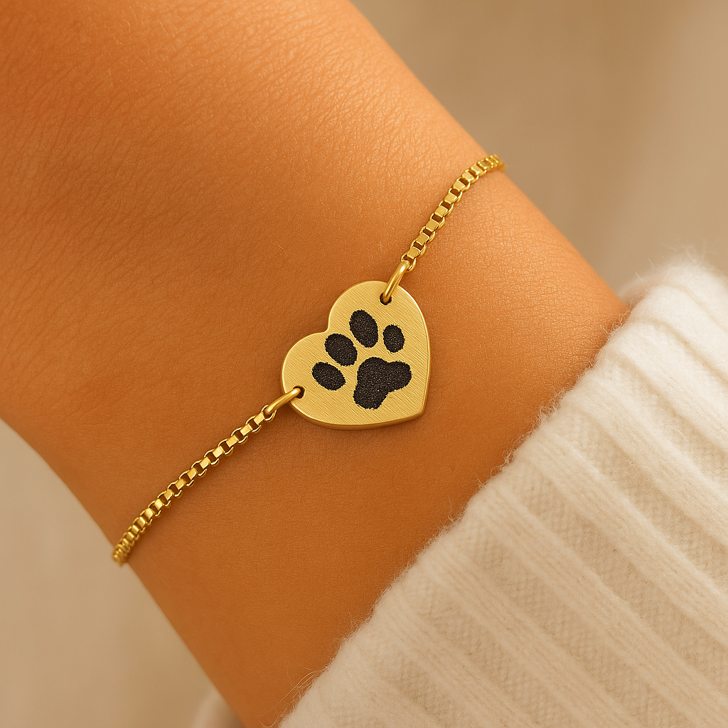 Heart Paw Bracelet