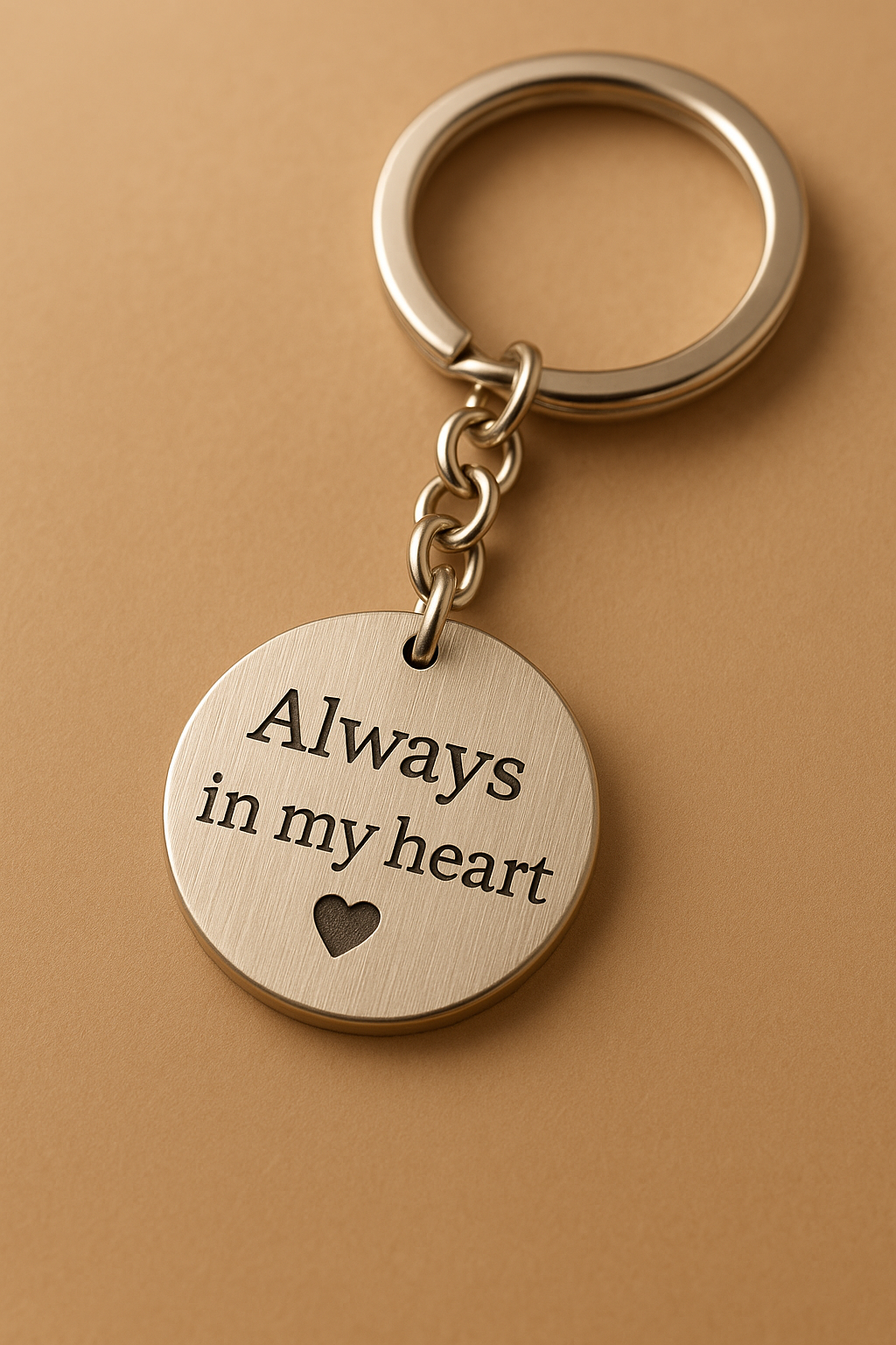 Round Paw Keychain