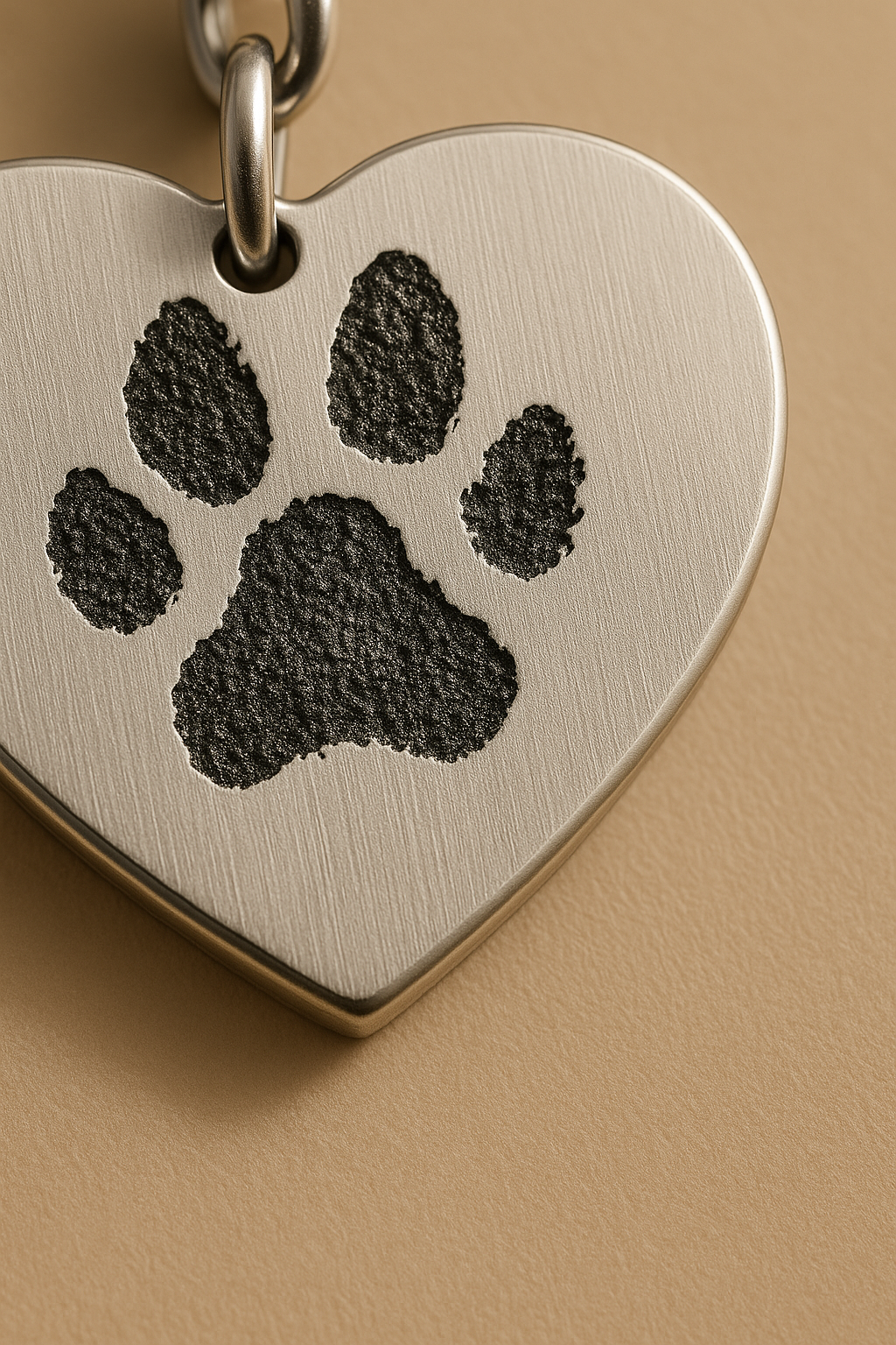 Heart Paw Keychain