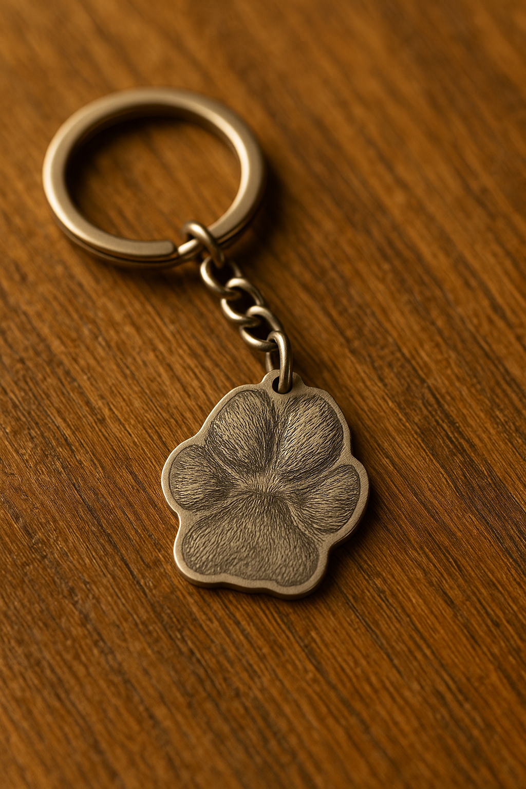 Life-Like Paw Keychain