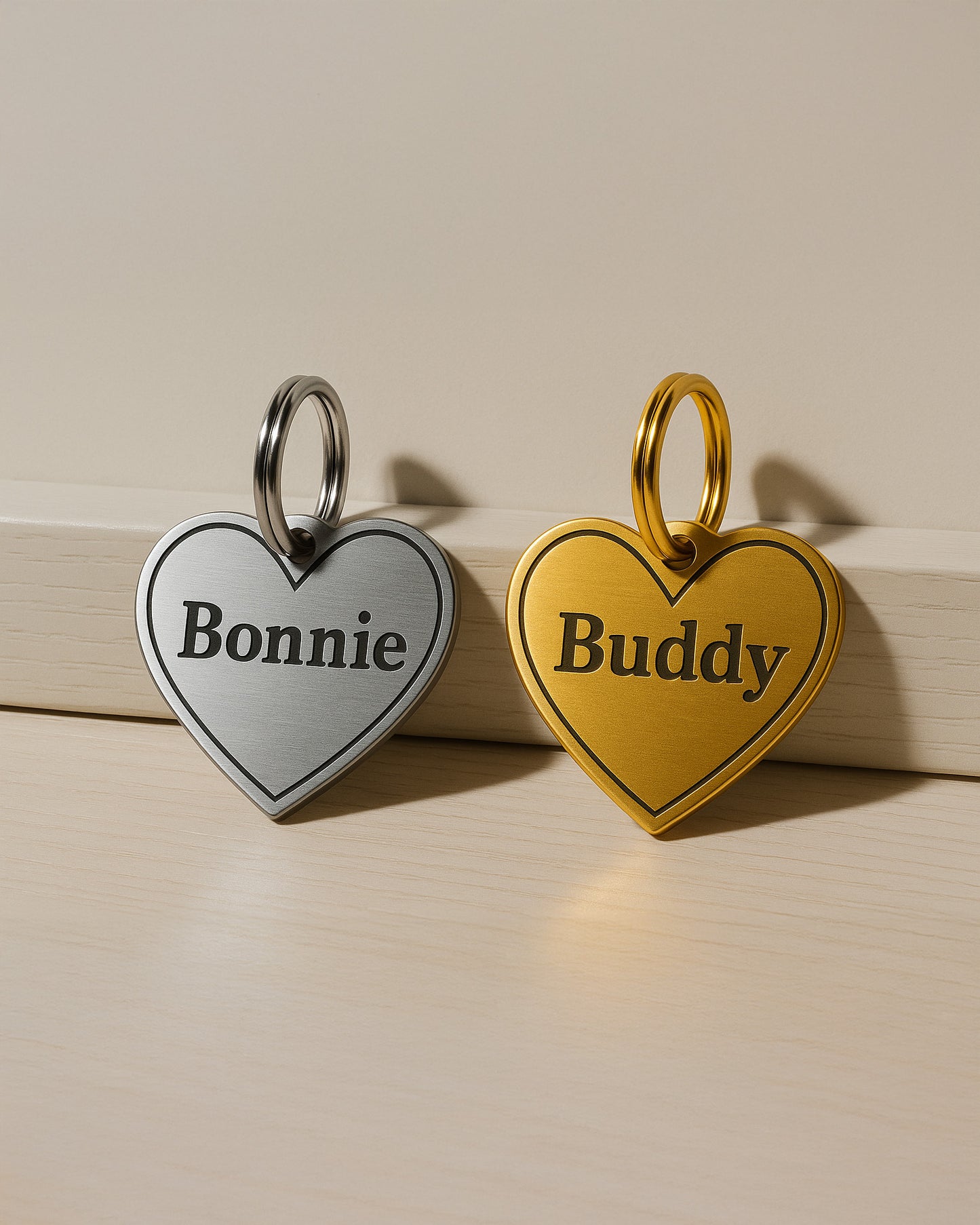 Heart Name Tag