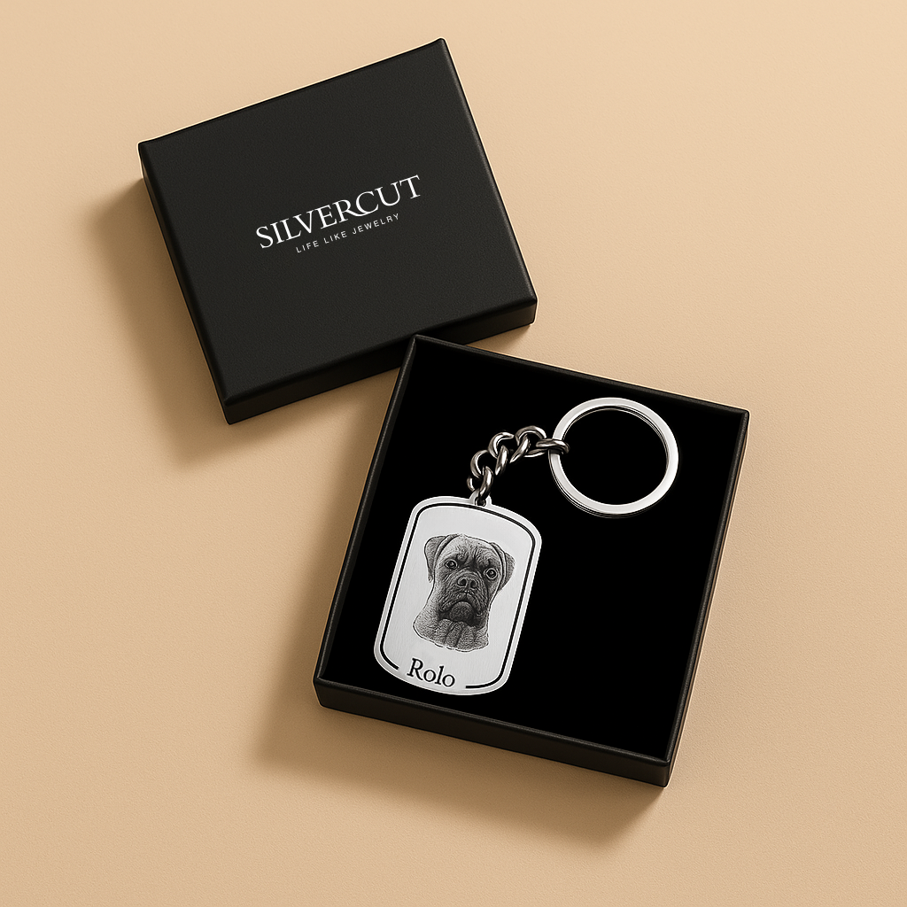 Dogtag Keychain