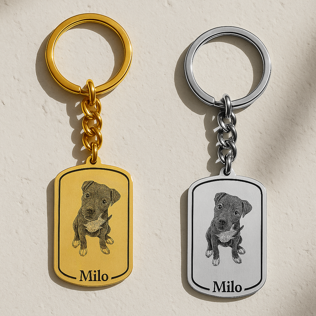 Dogtag Keychain