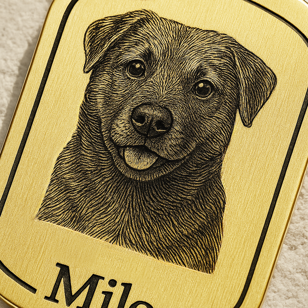 Dogtag Keychain