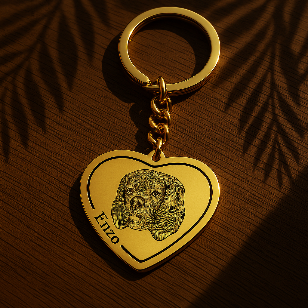 Heart Keychain