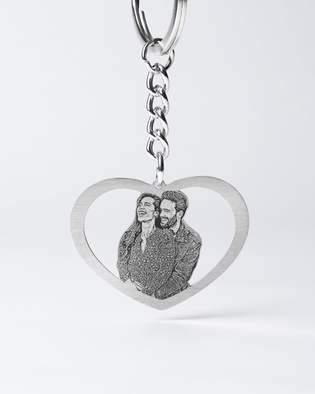 Halo Heart Keychain