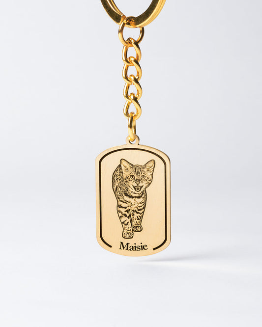 Dogtag Keychain