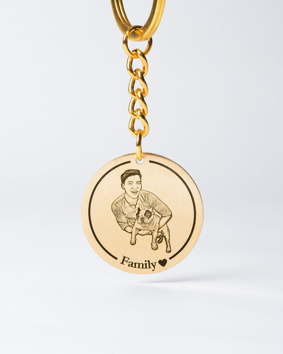 Medallion Keychain