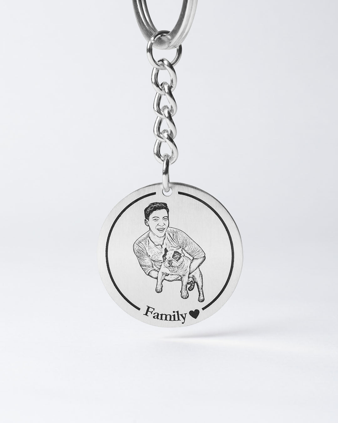Medallion Keychain