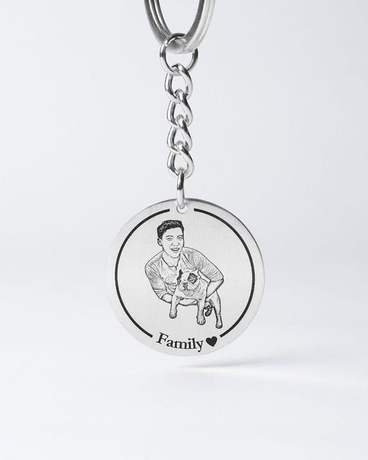 Medallion Keychain