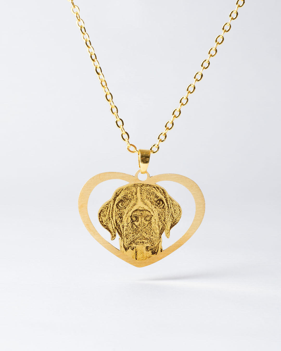 Halo Heart Necklace