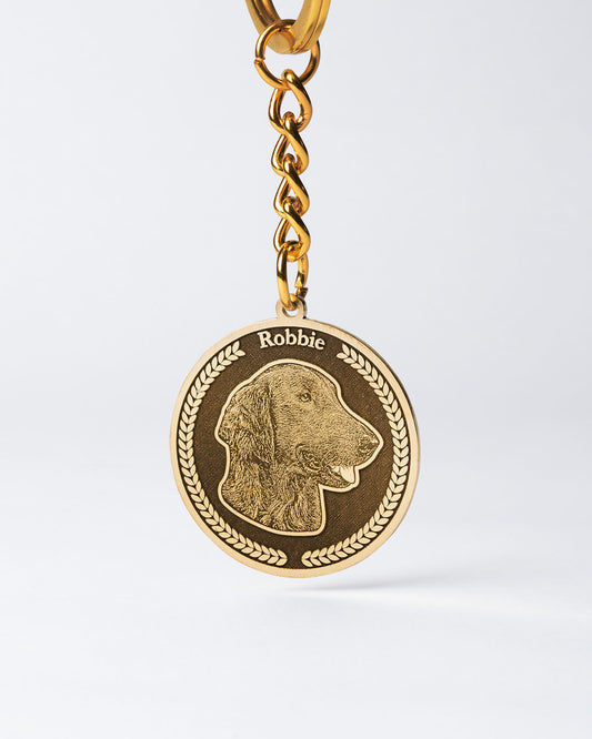 Medallion Keychain