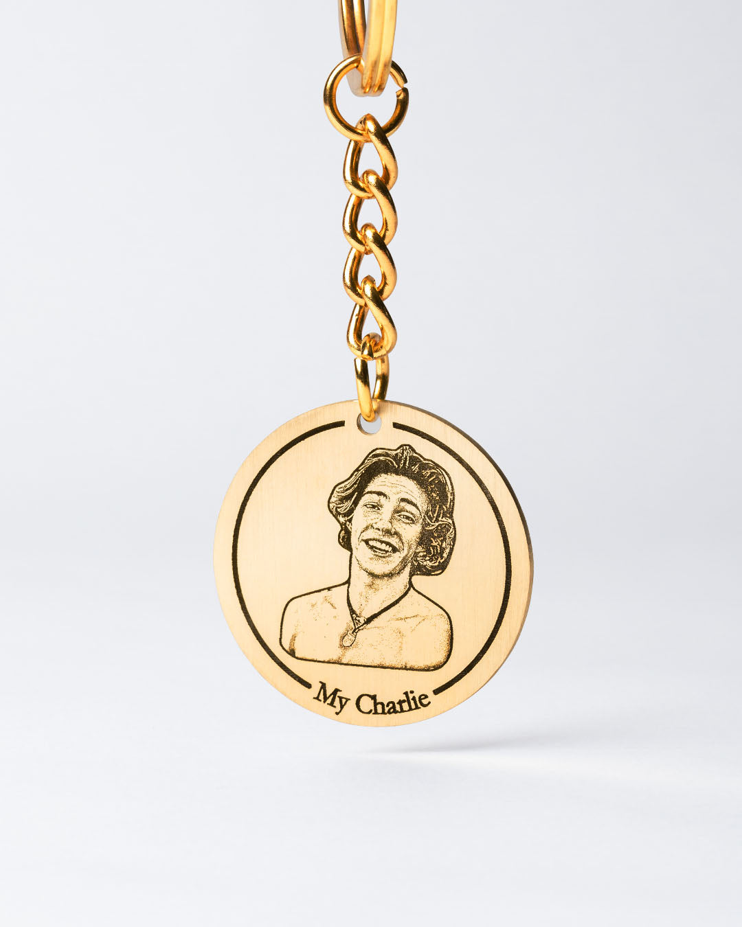 Medallion Keychain