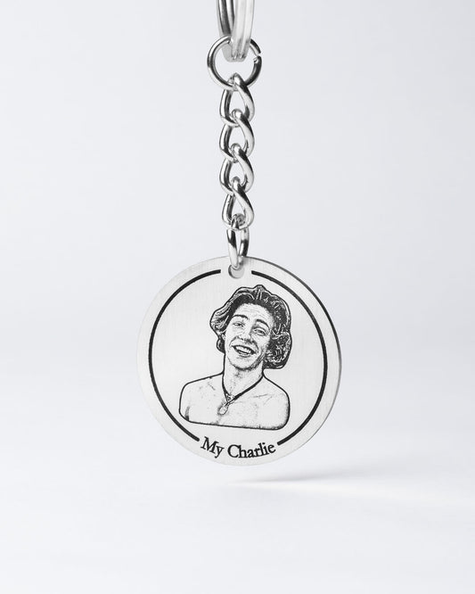 Medallion Keychain