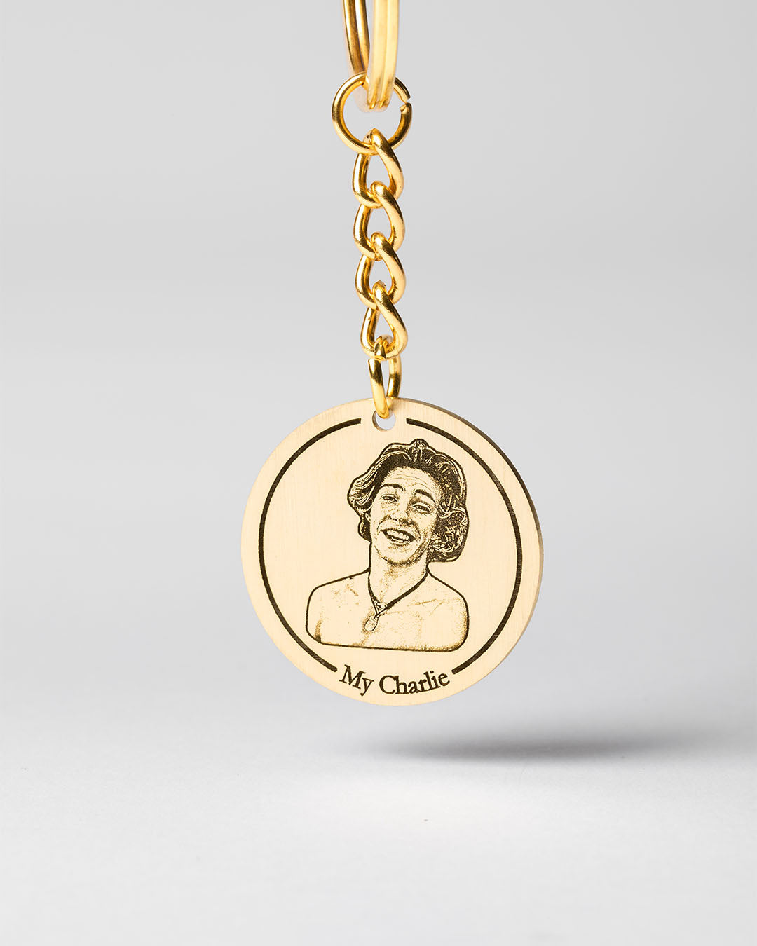 Medallion Keychain