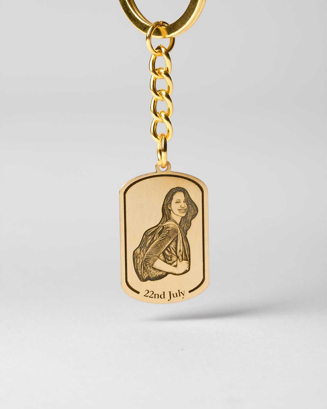 Dogtag Keychain