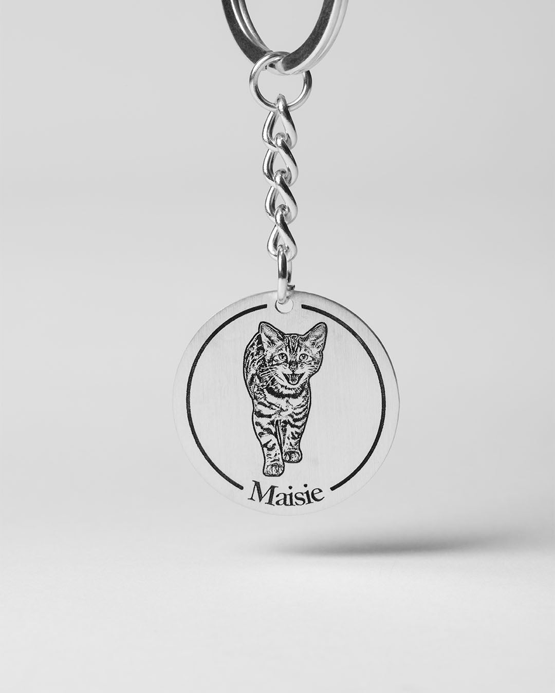 Medallion Keychain