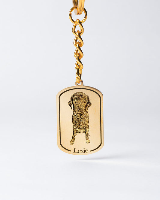 Dogtag Keychain