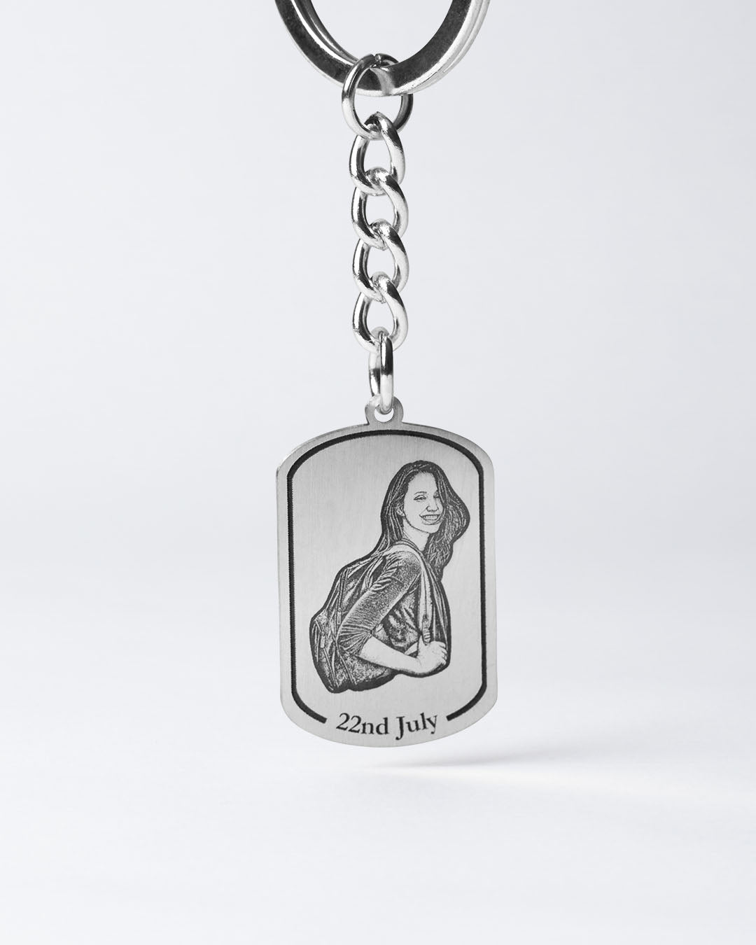 Dogtag Keychain