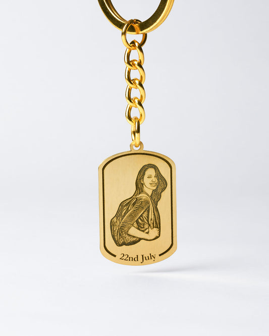 Dogtag Keychain