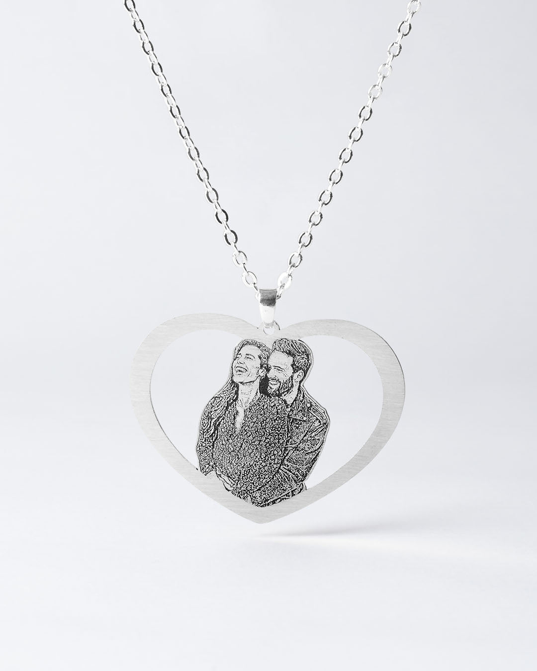 Halo Heart Necklace