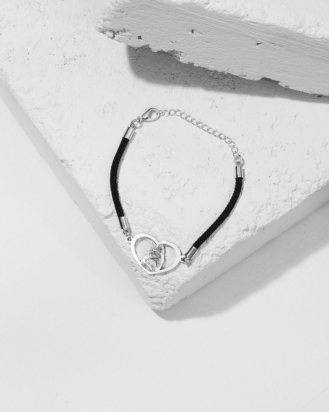 Halo Heart Bracelet