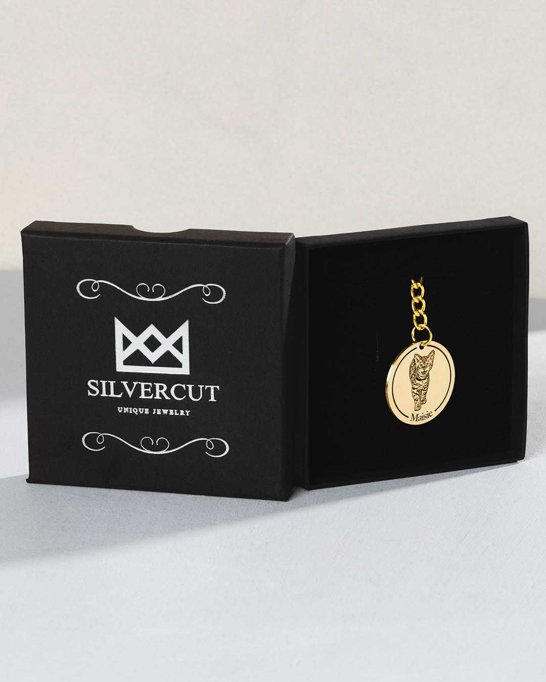 Medallion Keychain
