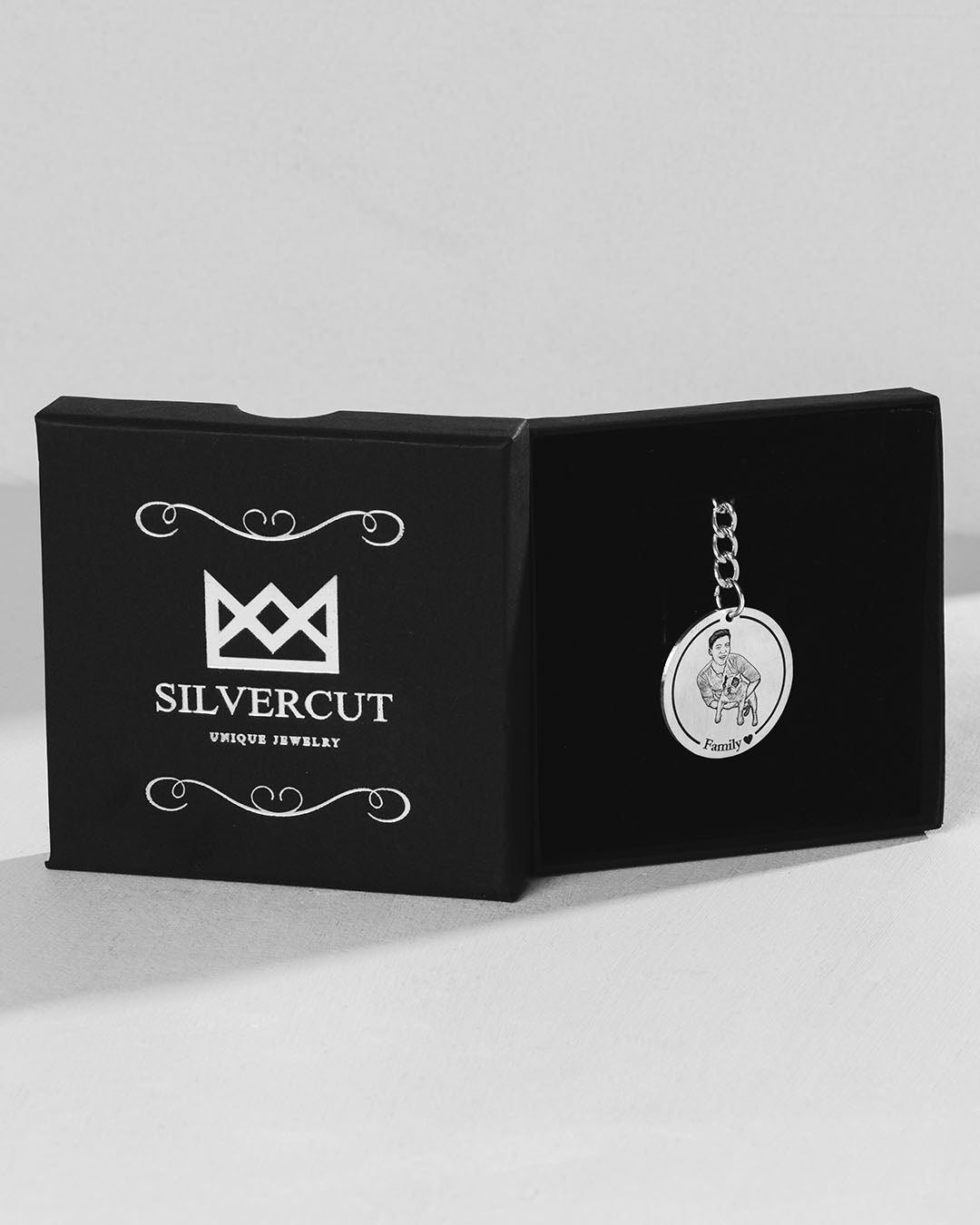 Medallion Keychain