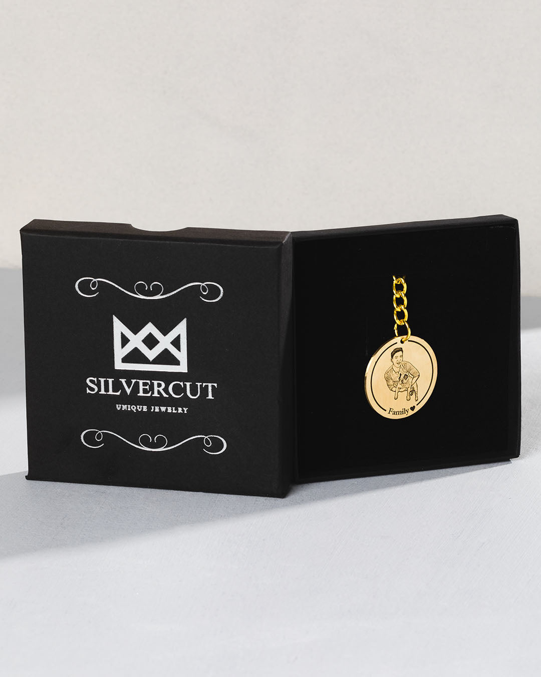 Medallion Keychain