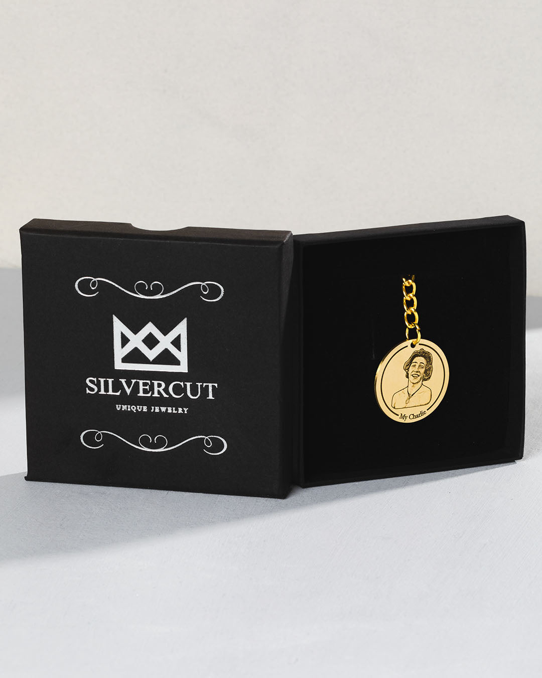 Medallion Keychain