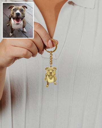 Louis Vuitton Dog Keychain Dupe