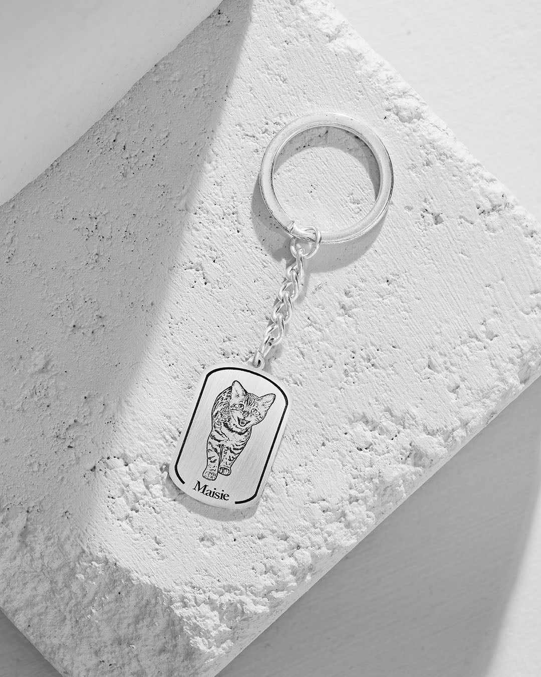 Dogtag Keychain