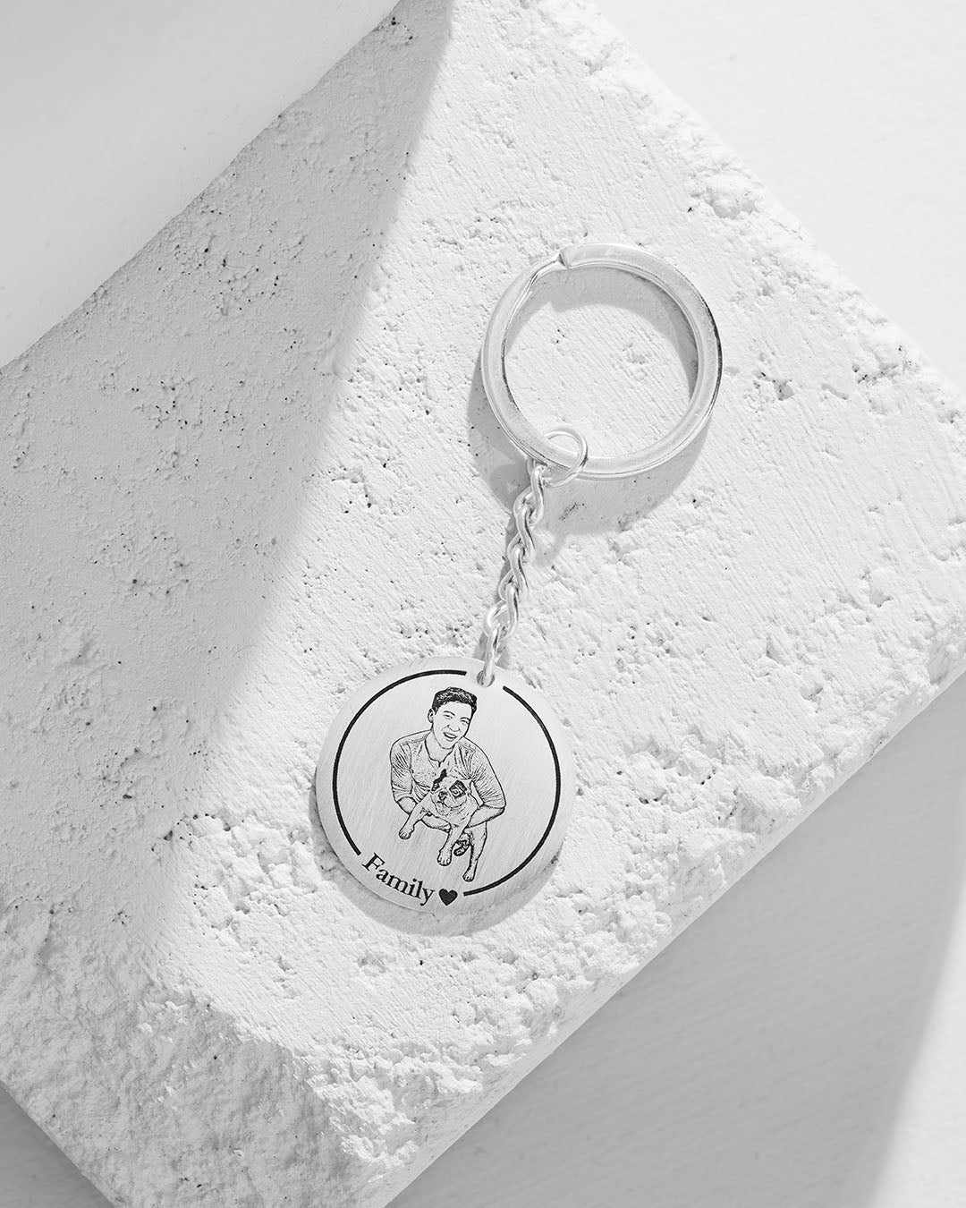 Medallion Keychain