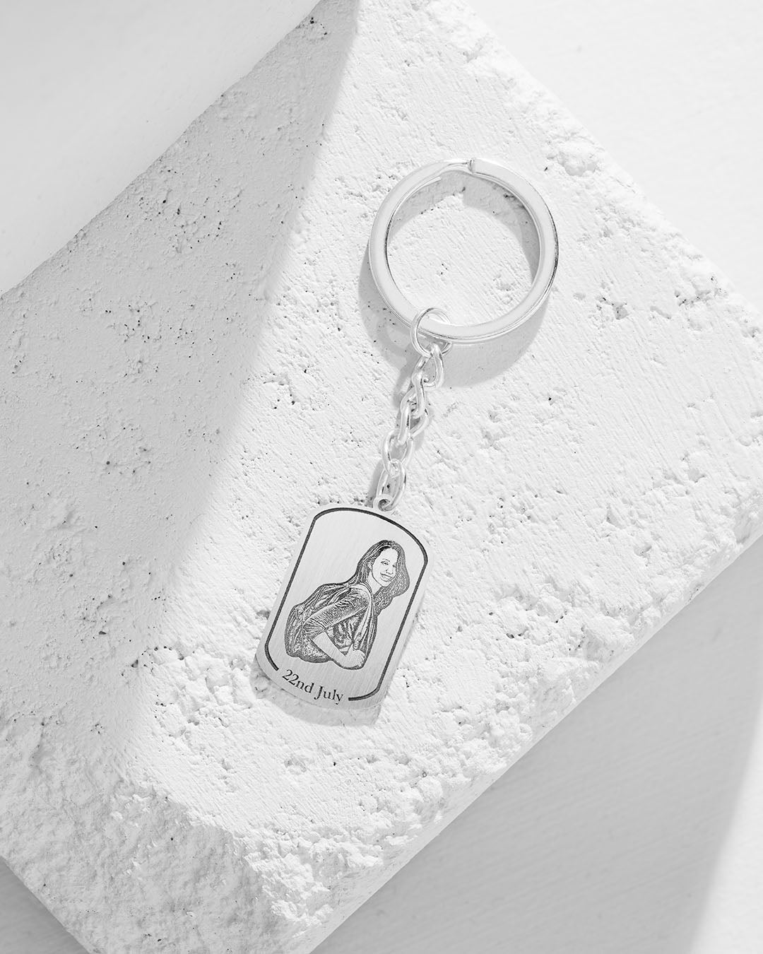 Dogtag Keychain