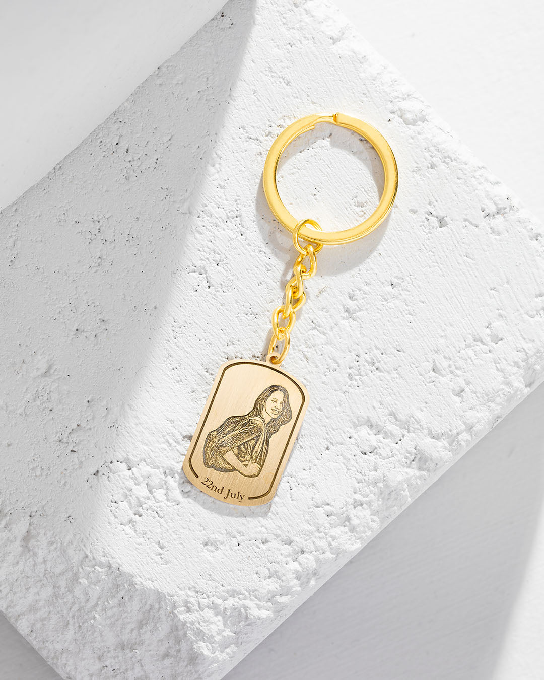 Dogtag Keychain