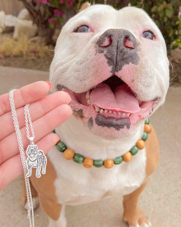 Silvercut® Life-Like Dog Keychain With Custom Engraved Photo